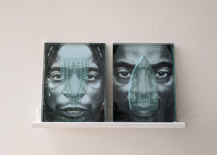 Willie Cole "Double-You-See" installation view