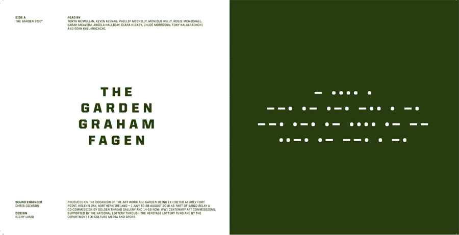 Graham Fagen
The Garden/Radio Relay